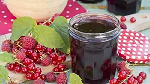 Recette de la gelée de framboises !