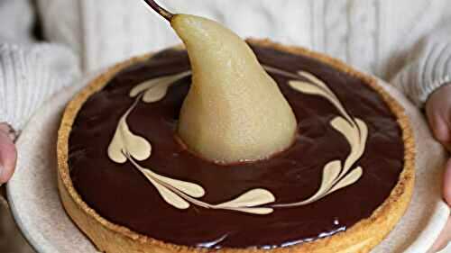 Recette Tarte poires chocolat