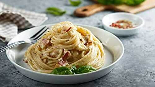 Pâtes carbonara : L’erreur courante à éviter dans la recette !