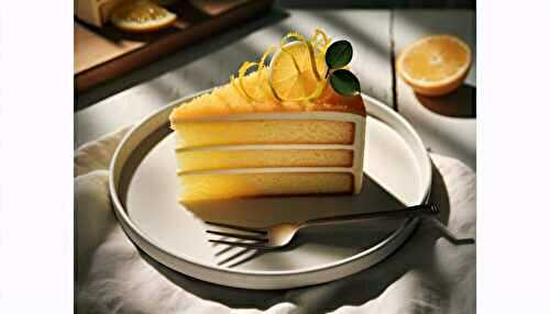 La recette du Gâteau citron yuzu