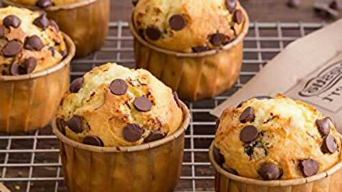 Muffin pépite chocolat
