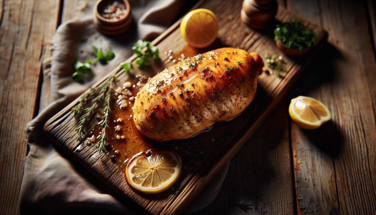 Recette de filet de poulet mariné au citron et aux épices