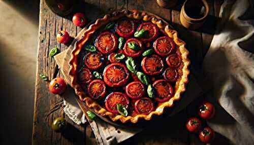 Recette du Tatin de tomates au vinaigre balsamique !