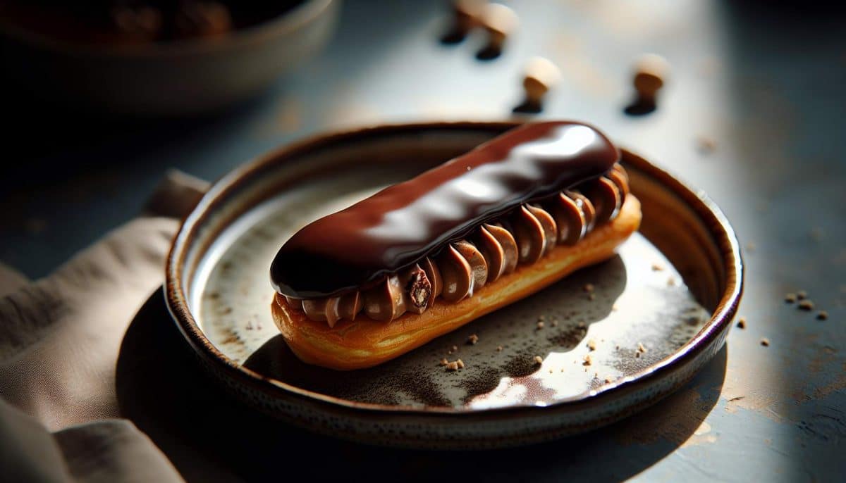 Recette d'éclairs au praliné de noisette et chocolat