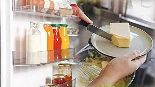 Voici pourquoi il ne faut jamais conserver votre beurre dans la porte du frigo !