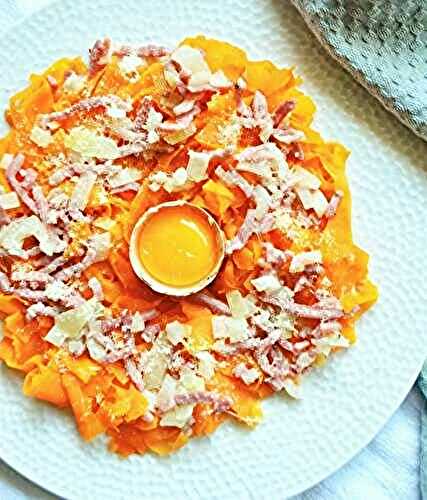 Carottes à la manière des carbonara