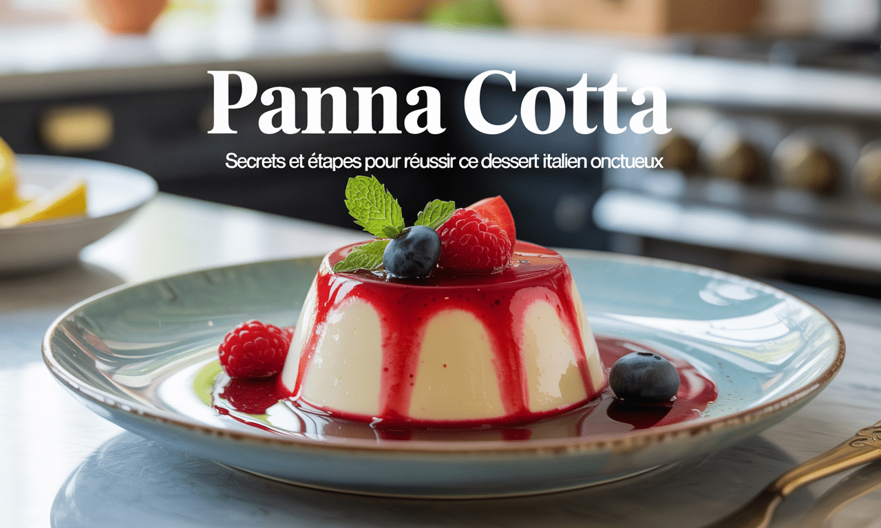 Attention : cette panna cotta crée une addiction immédiate… difficile d’y résister !