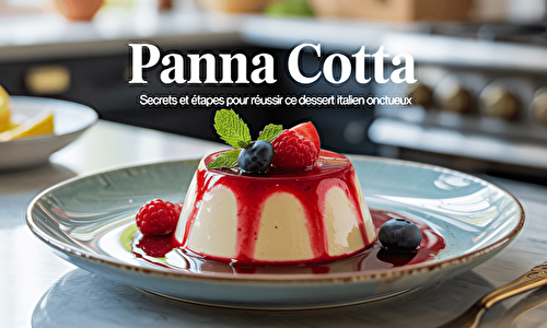 Attention : cette panna cotta crée une addiction immédiate… difficile d’y résister !