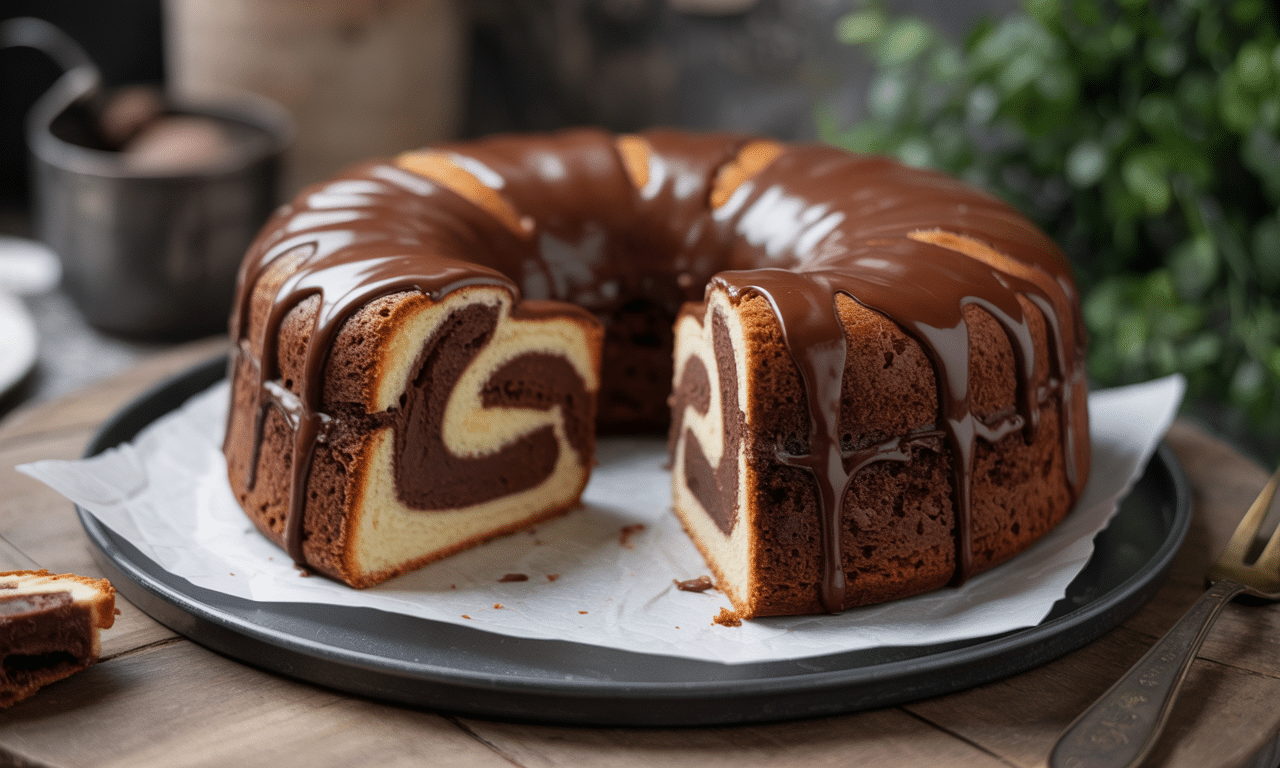 Cake Marbré au Chocolat : la recette ultra simple pour un goûter gourmand