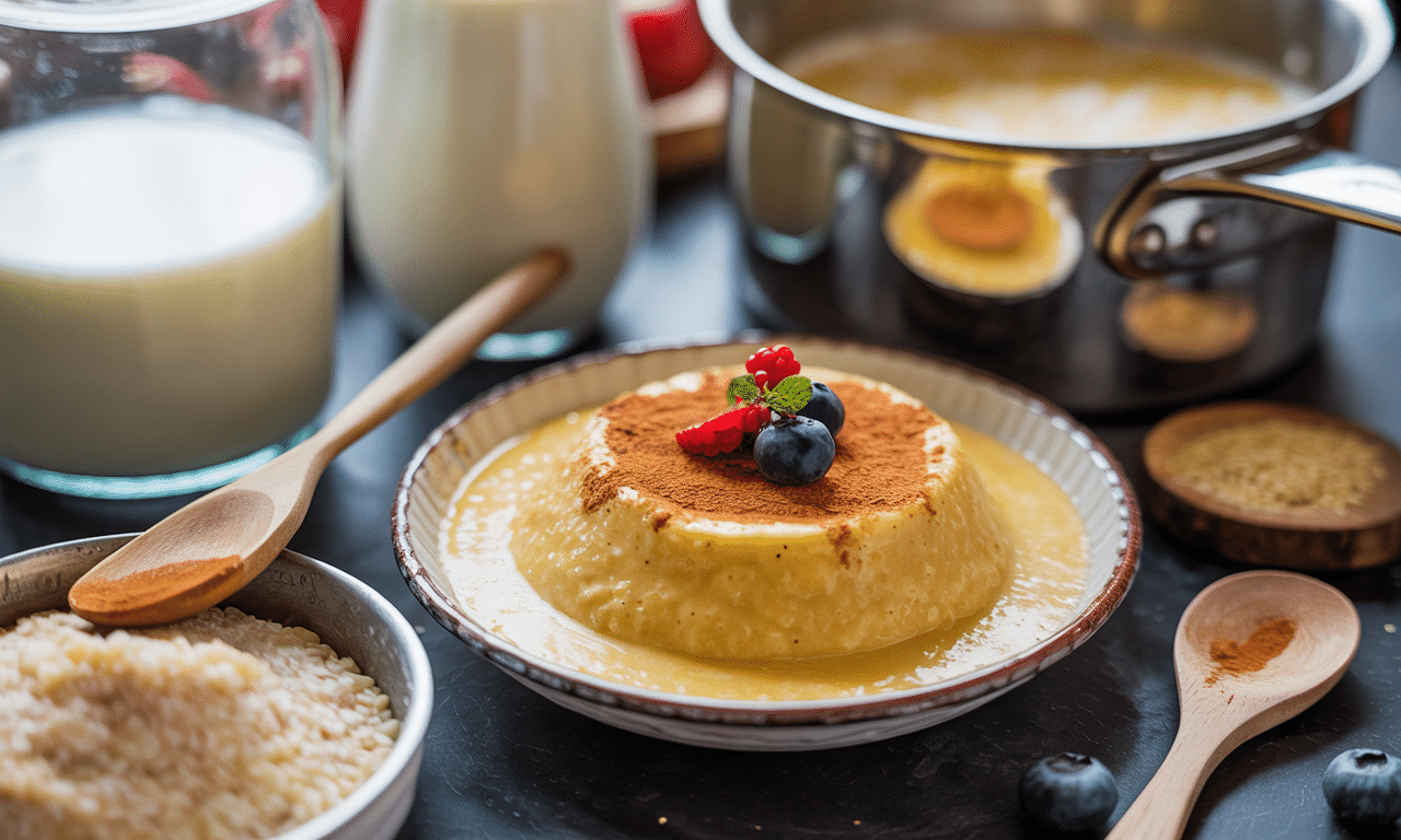 Comment préparer facilement une savoureuse semoule au lait maison