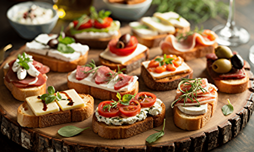 Idées gourmandes : préparez un assortiment de toasts apéritifs savoureux