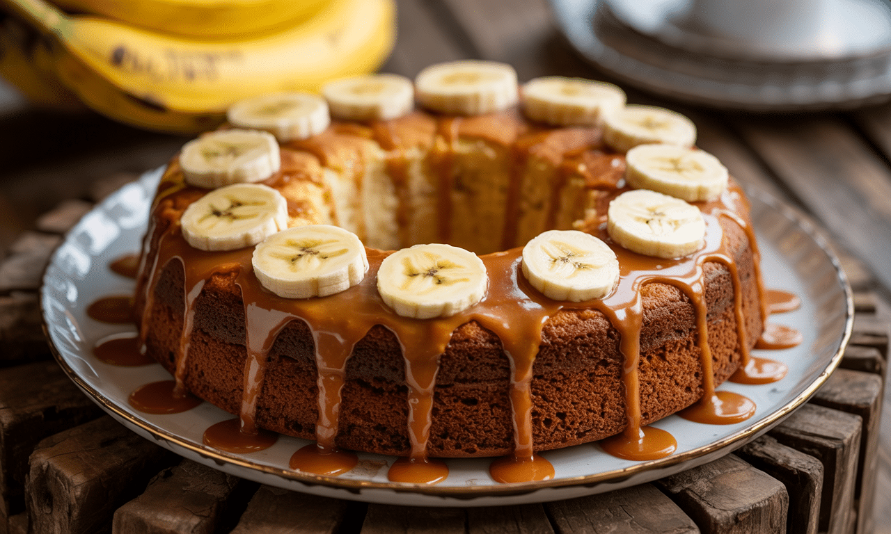 Le Gâteau à la Banane façon Stéph : une recette moelleuse et gourmande à découvrir