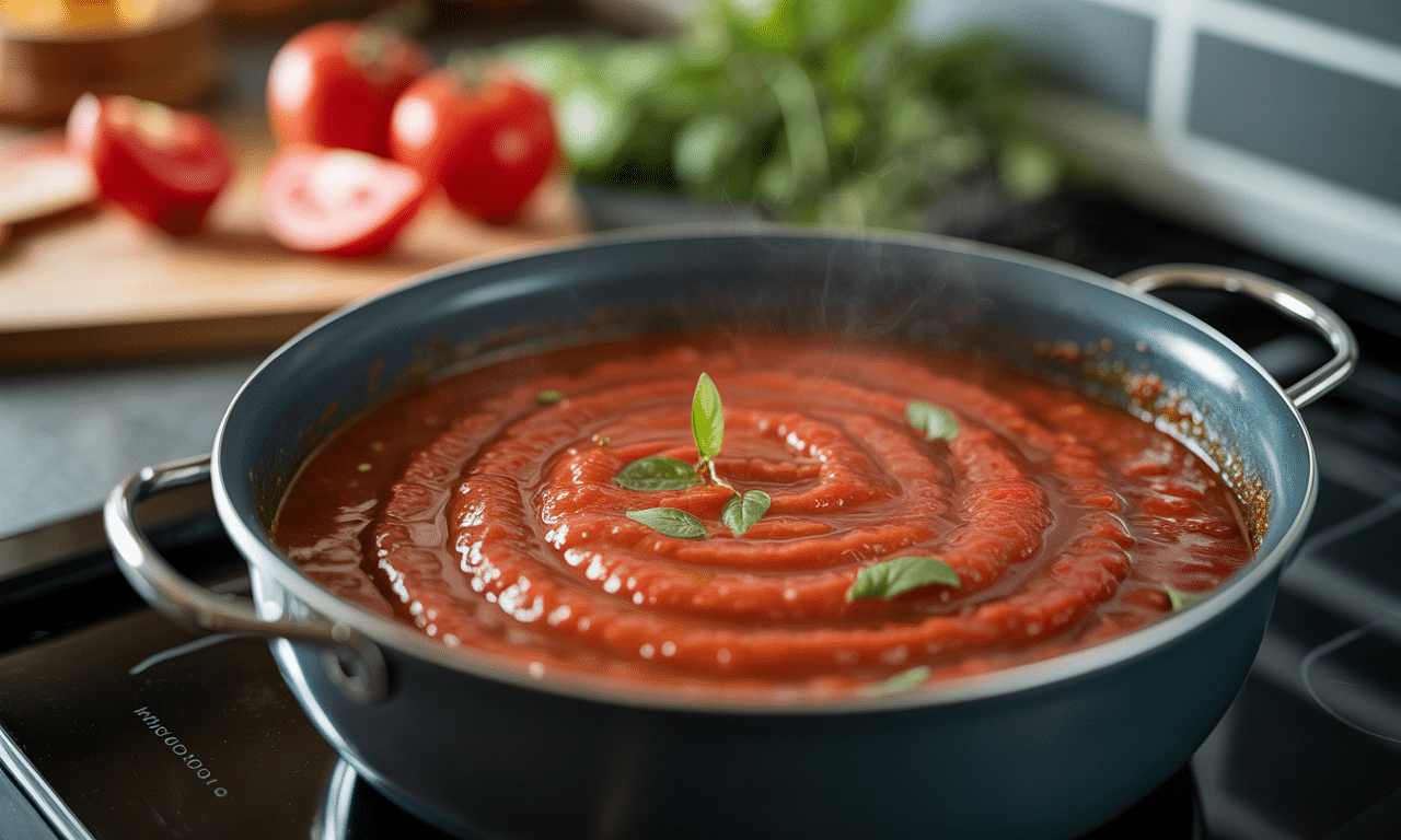 Préparez une délicieuse sauce tomate maison en un rien de temps avec le Cookeo