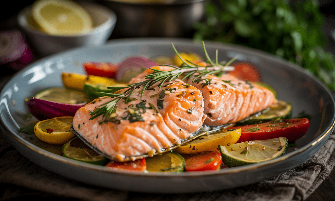 Saumon à la Toscane Airfryer