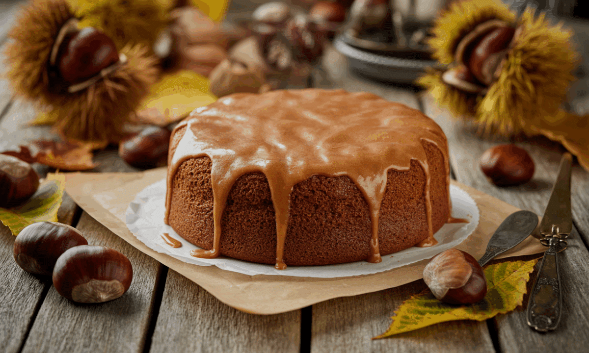 Le gâteau aux marrons de Julie Andrieu : un secret gourmand retrouvé des recettes de nos grands-mères