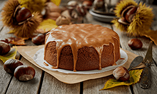 Le gâteau aux marrons de Julie Andrieu : un secret gourmand retrouvé des recettes de nos grands-mères