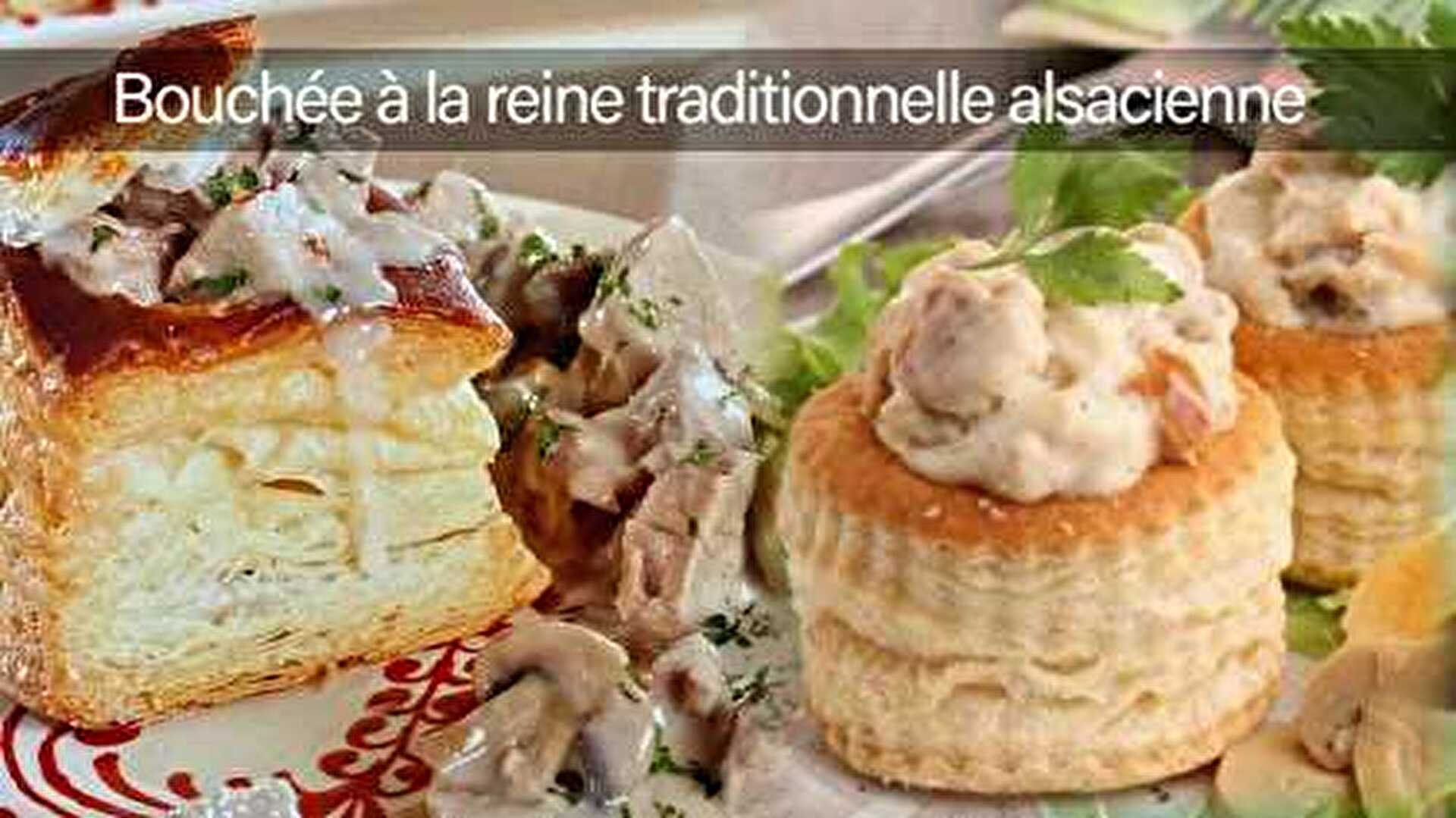 Bouchée à la reine traditionnelle alsacienne