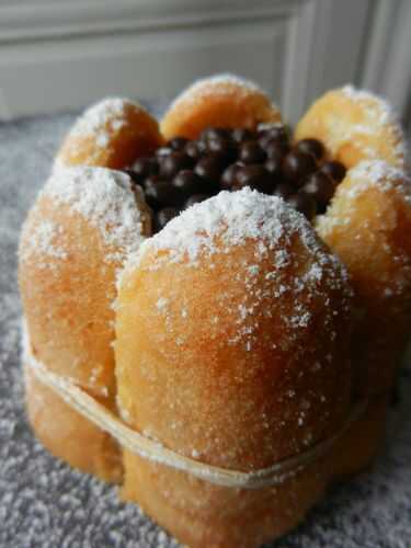 4 ans déjà!! Charlotte au chocolat individuelle, un dessert classique / une présentation qui fait son petit effet!