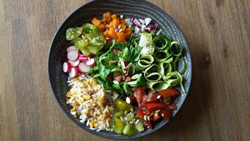 Buddha bowl - bases pour réaliser ce repas simple, healthy, complet et gourmand!