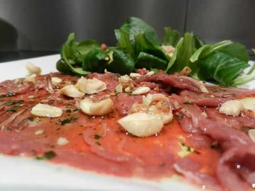 Carpaccio de canard