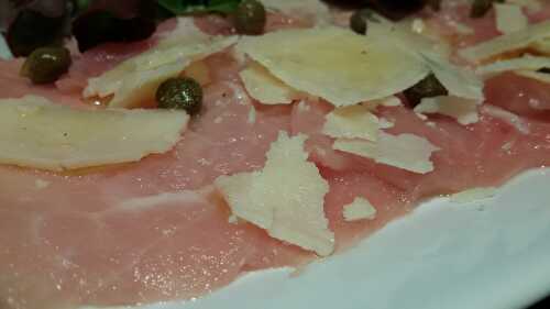 Carpaccio de veau