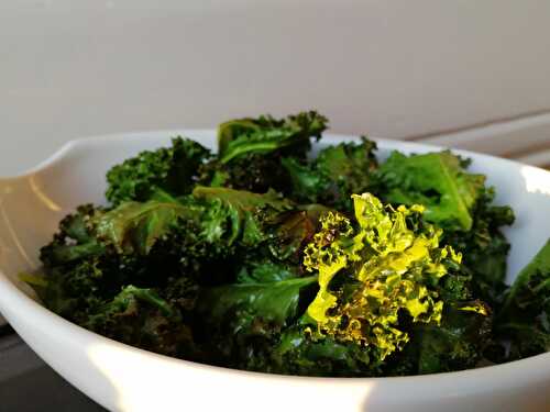 Chips de chou kale, recette tellement facile pour un résultat orginal et gourmand ! - C secrets gourmands