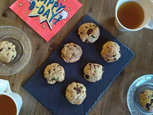 Cookies de Louise // menthe chocolat  - pour mes 10 ans !!!