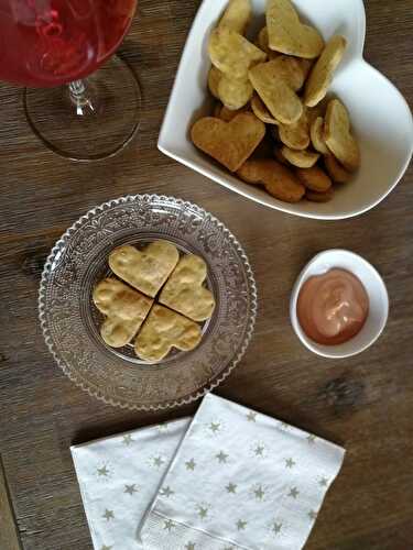 Crackers sans gluten // à la farine de pois chiche