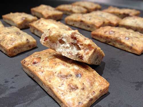 Financiers aux noisettes pour accompagner une crème brûlée au roquefort, au foie gras ou une mousse au chocolat!