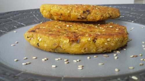 Galettes de lentilles corail