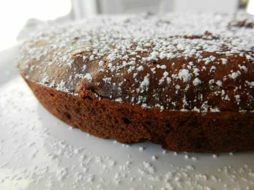 Gâteau au chocolat, sans beurre mais avec du mascarpone!