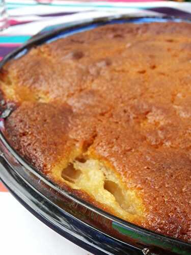 Gâteau aux fruits ou top pâte