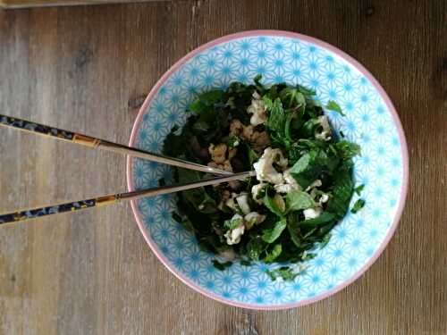 Larb kaï (Salade thaï de poulet )