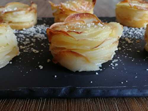 Mille-feuilles de pommes de terre au parmesan - facile et original !