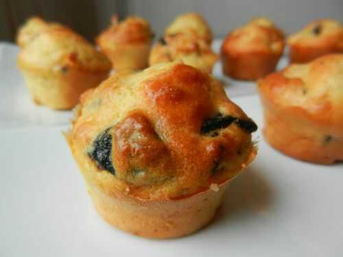 Muffins poulet et olives noires