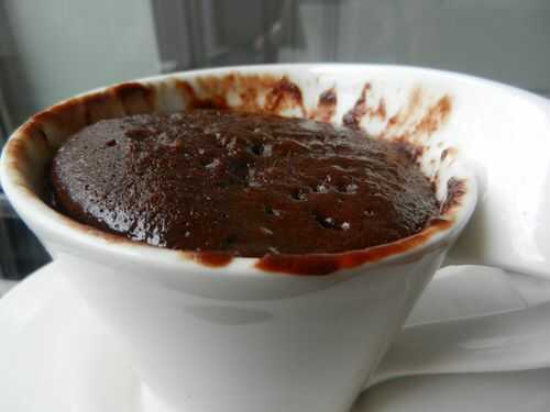 Mug cake au chocolat