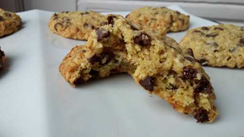 Oatmeal cookies - avoine & pépites de chocolat