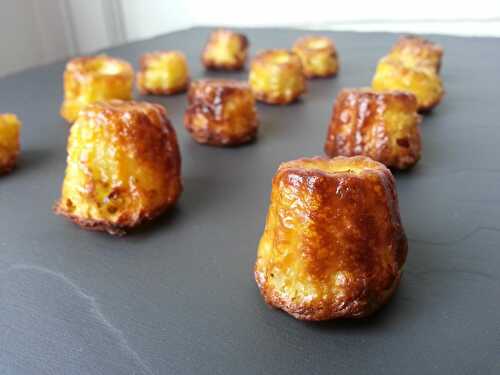 Petits cannelés au foie gras