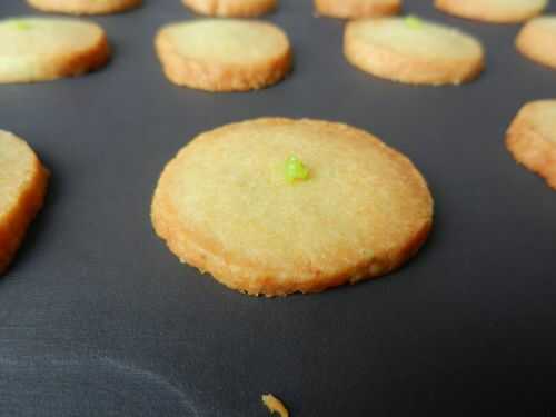 Sablés apéro parmesan / wasabi