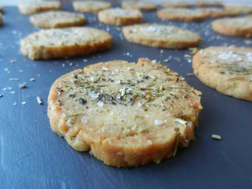 Sablés aux herbes de provence ... ça sent le soleil!