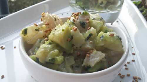 Tartare de dorade et avocat