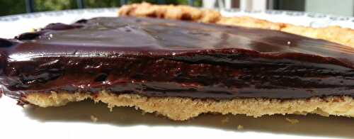 Tarte chocolat gingembre