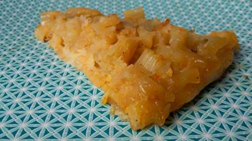 Tarte tatin fenouil / orange