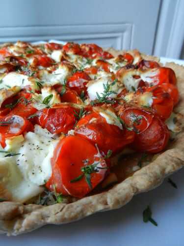 Tarte tomates cerises / feta