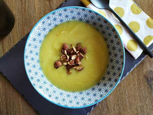 Velouté chou-fleur / chèvre frais / curry