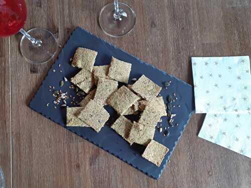 Crackers farine de maïs et graines