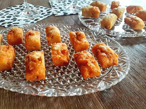 Financiers apéritif parmesan / chorizo - pour utiliser vos blancs d'oeuf !