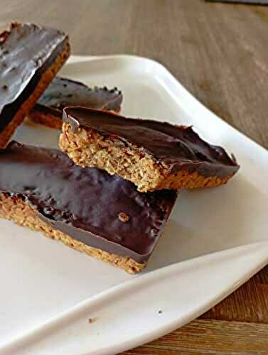 Barres avoine/chocolat #healthy#nourissantes#gourmandes ! 