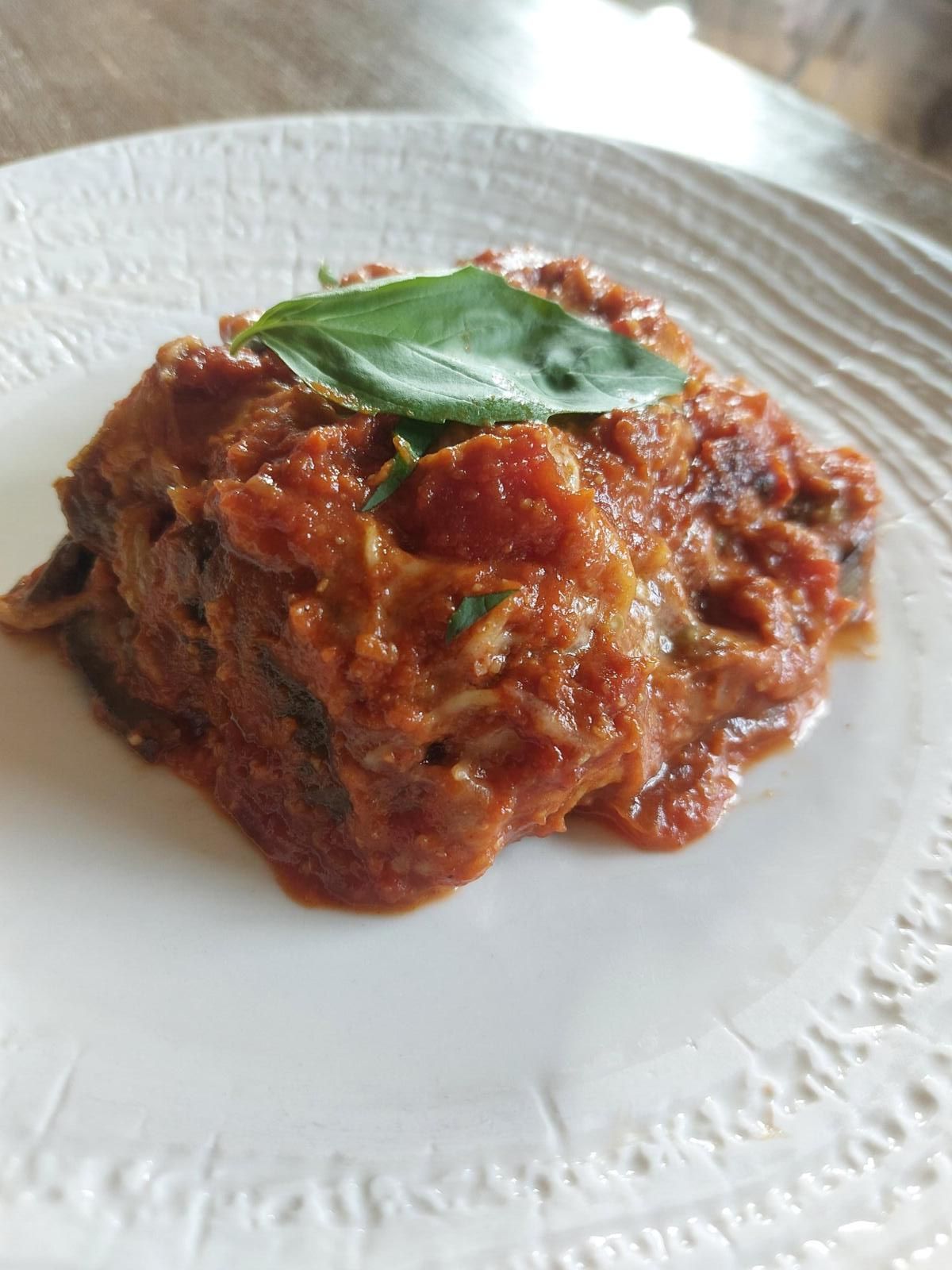 Aubergines à la parmigiana - à ma façon