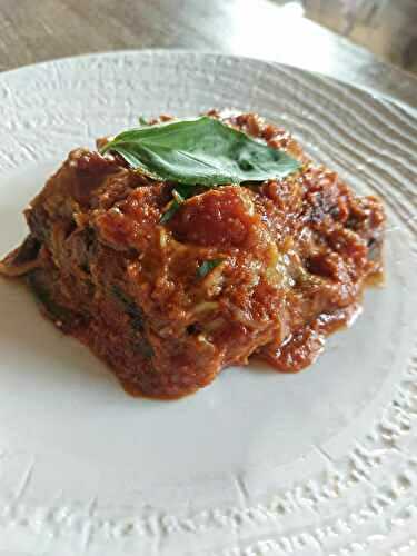 Aubergines à la parmigiana - à ma façon